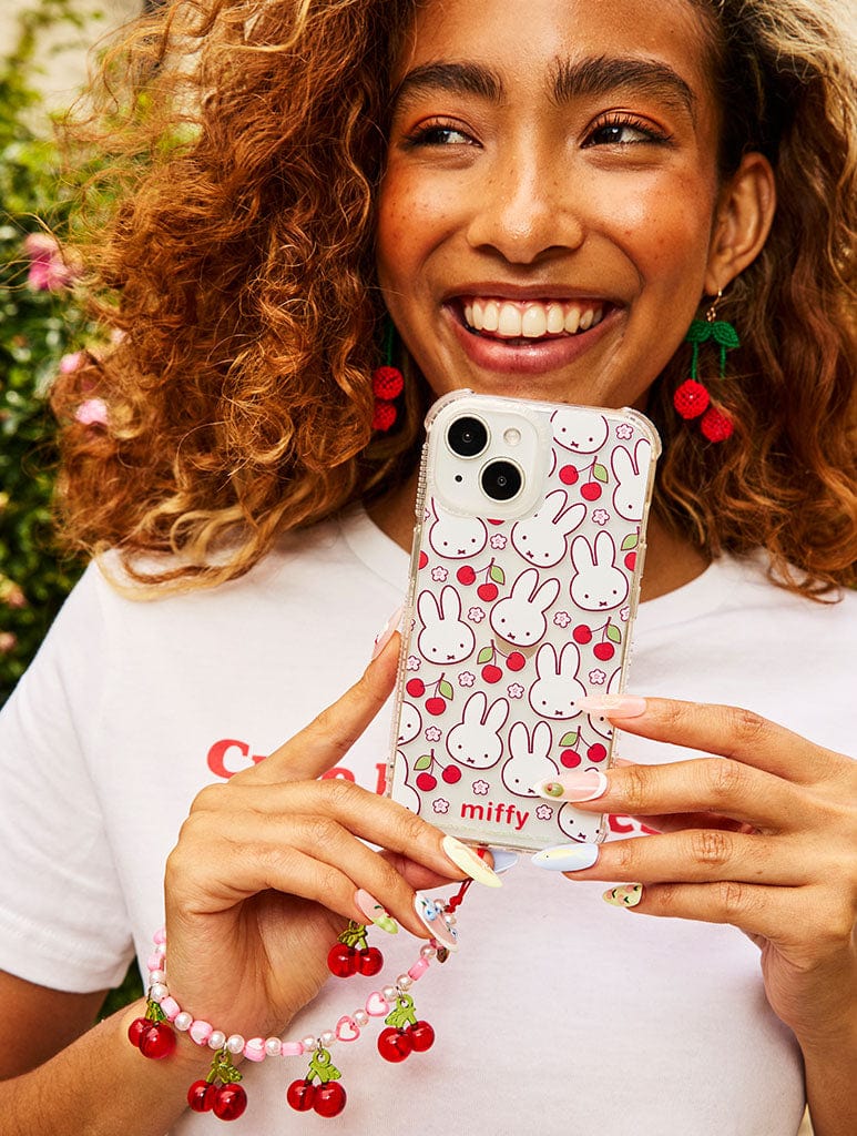 Miffy x Skinnydip Cherry Shock iPhone Case Phone Cases Skinnydip London
