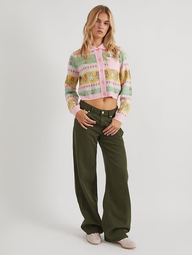 Miffy x Skinnydip Cottage Knitted Cardigan Jumpers & Cardigans Skinnydip London