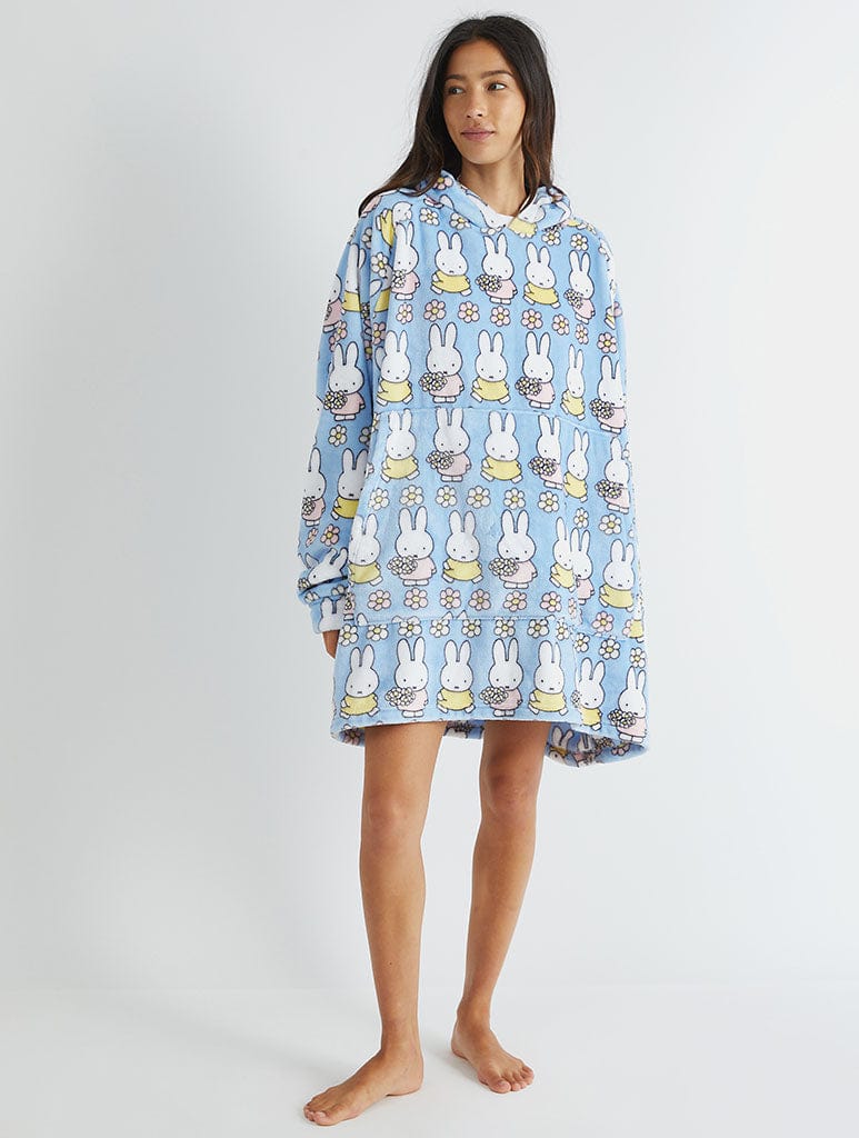Miffy x Skinnydip Flower Blanket Hoodie Lingerie & Nightwear Skinnydip London