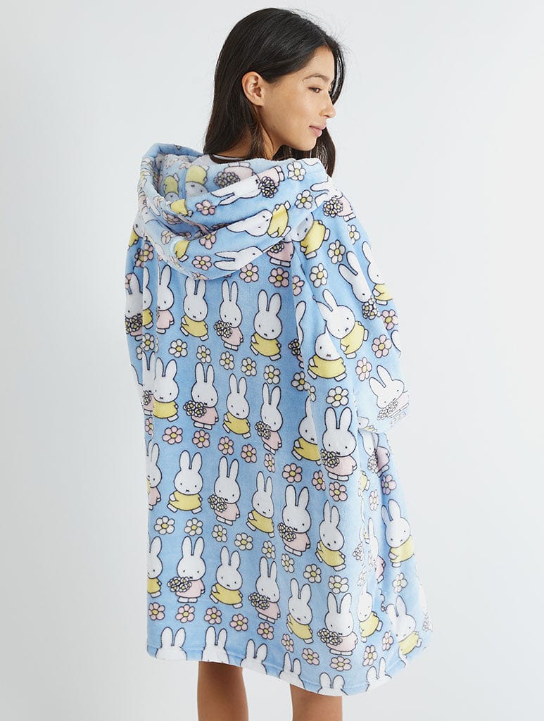Miffy x Skinnydip Flower Blanket Hoodie Lingerie & Nightwear Skinnydip London