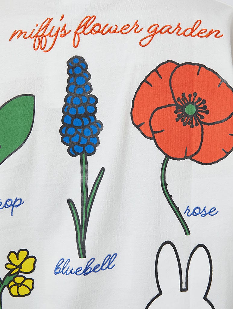 Miffy x Skinnydip Flower Garden T-Shirt Tops & T-Shirts Skinnydip London