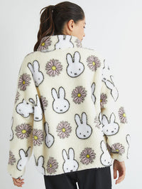 Miffy x Skinnydip Flower Longline Fleece Coats & Jackets Skinnydip London