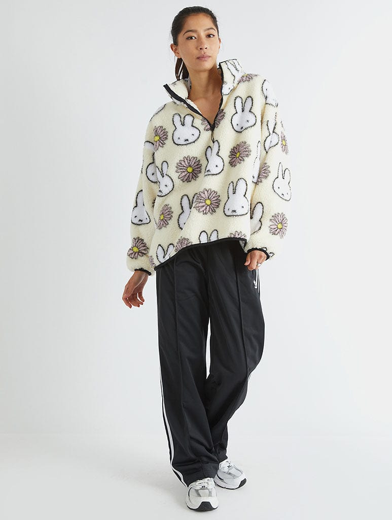 Miffy x Skinnydip Flower Longline Fleece Coats & Jackets Skinnydip London