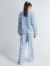 Miffy x Skinnydip Flower Pyjama Set in Blue Lingerie & Nightwear Skinnydip London