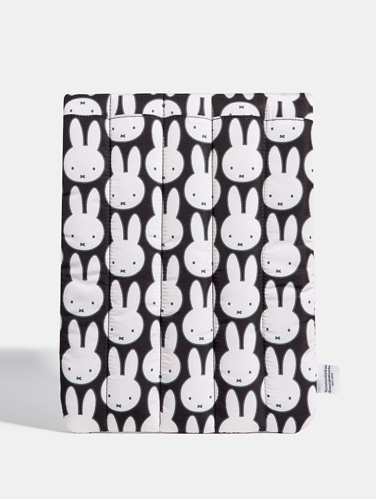Miffy x Skinnydip Laptop Sleeve in Black Laptop Cases Skinnydip London
