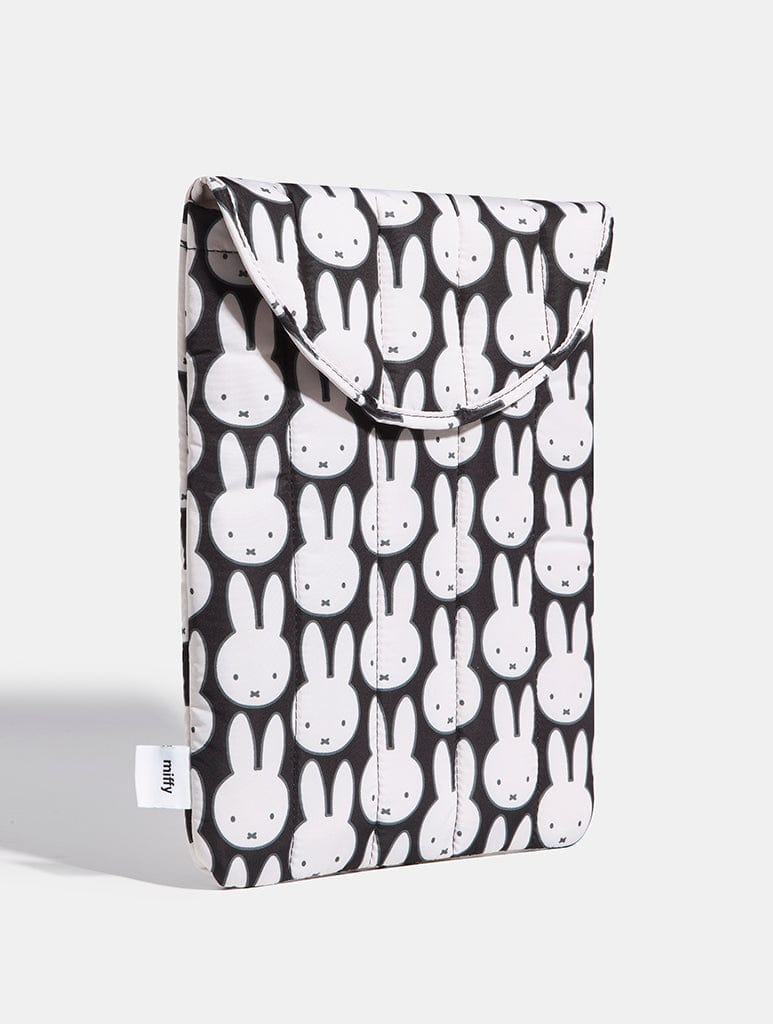 Miffy x Skinnydip Laptop Sleeve in Black Laptop Cases Skinnydip London