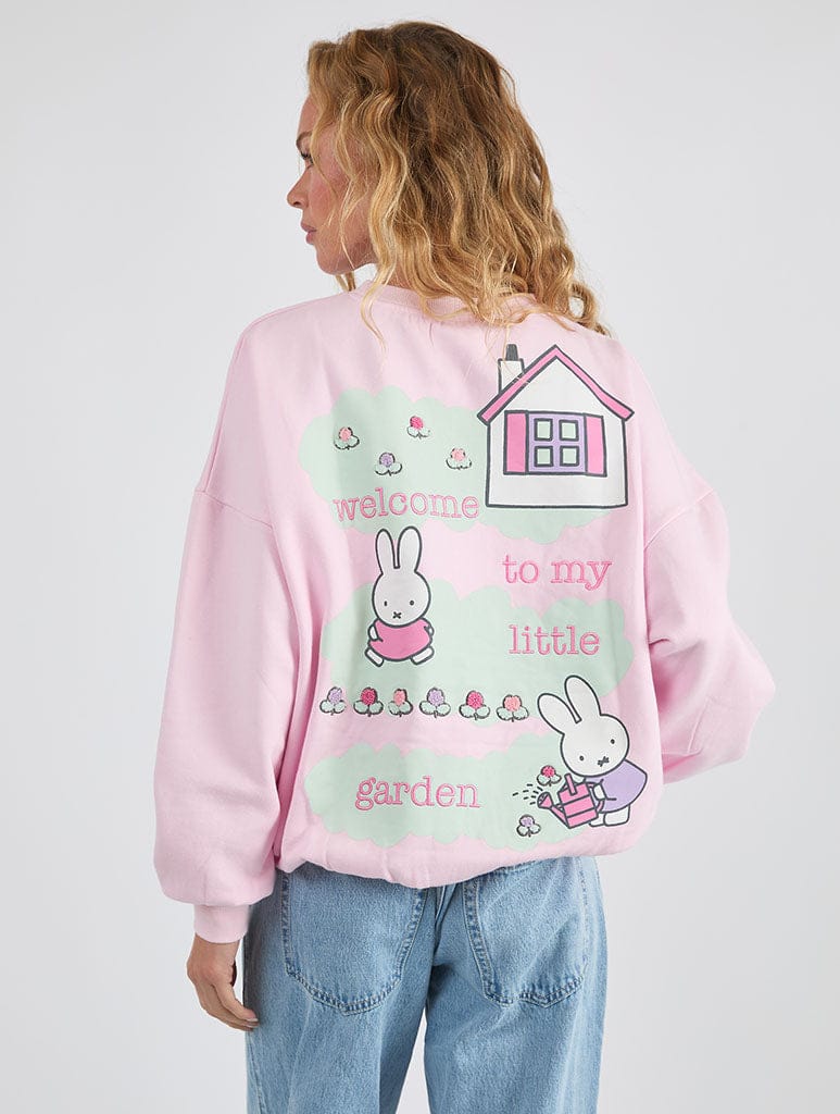 Miffy x Skinnydip Little Garden Sweatshirt Hoodies & Sweatshirts Skinnydip London