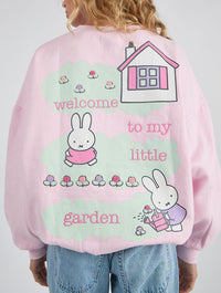 Miffy x Skinnydip Little Garden Sweatshirt Hoodies & Sweatshirts Skinnydip London