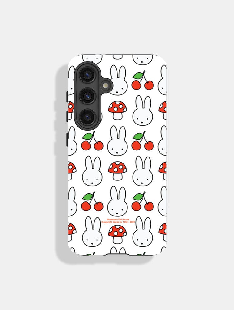 Miffy x Skinnydip Miffy Cherry and Mushroom Ultra Protective Android Case Phone Case Skinnydip London