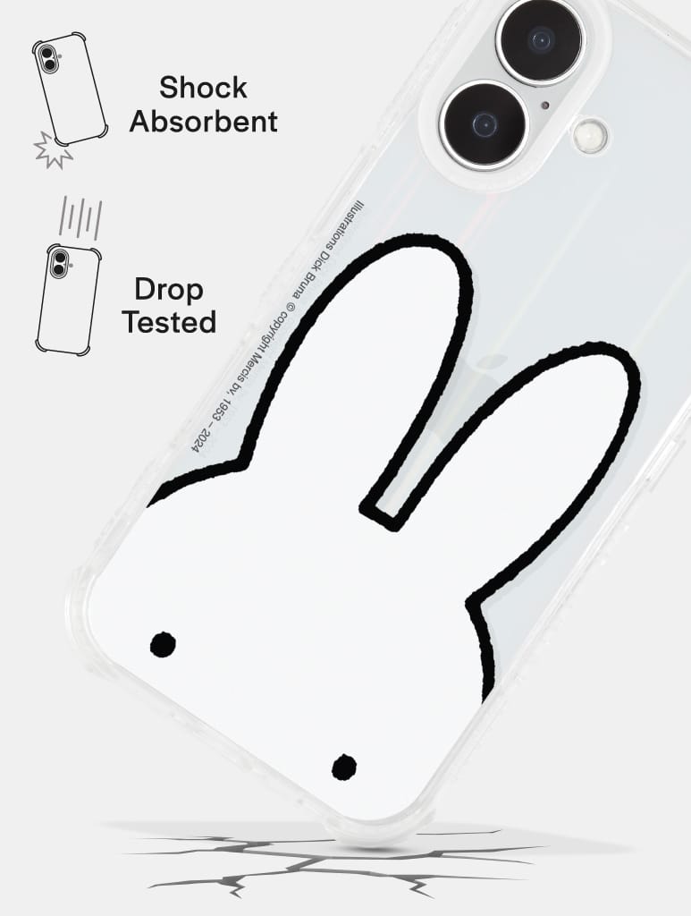 Miffy x Skinnydip Miffy Ears Shock iPhone Case Phone Cases Skinnydip London
