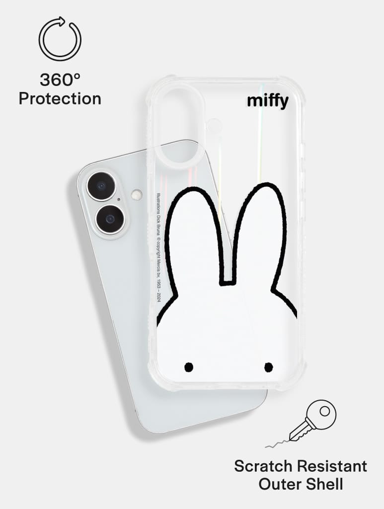 Miffy x Skinnydip Miffy Ears Shock iPhone Case Phone Cases Skinnydip London