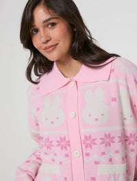Miffy x Skinnydip Pattern Cardigan Jumpers & Cardigans Skinnydip London