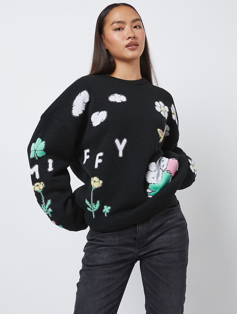 Miffy x Skinnydip Placement Knitted Jumper Jumpers & Cardigans Skinnydip London