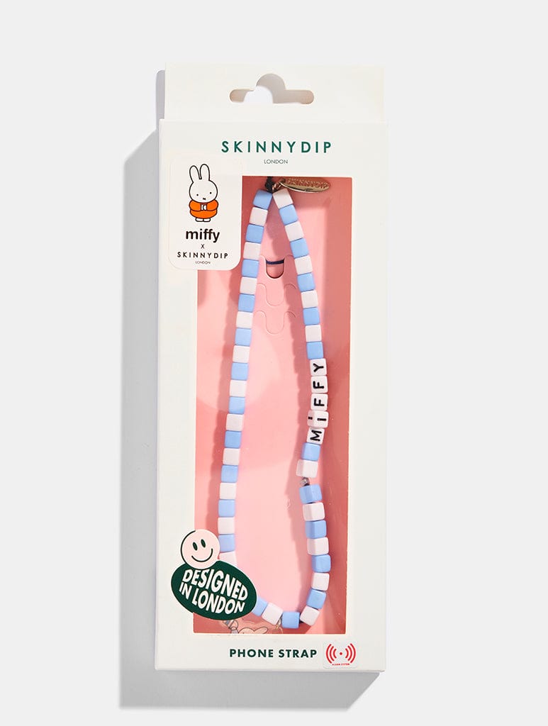 Miffy x Skinnydip Seaside Beaded Strap Phone Grips Skinnydip London