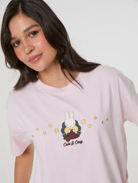Miffy x Skinnydip Snuggle Season T-Shirt Tops and T-Shirts Skinnydip London
