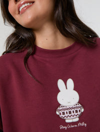 Miffy x Skinnydip Stay Warm Miffy Sweatshirt Hoodies and Sweatshirts Skinnydip London