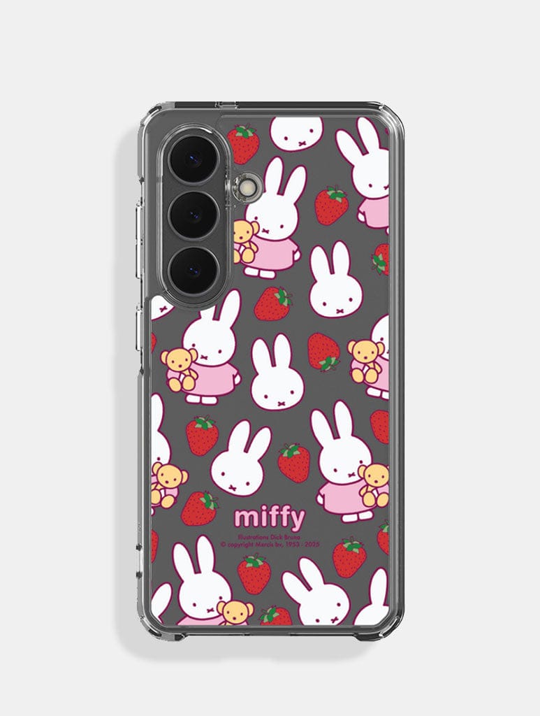 Miffy x Skinnydip Strawberry Samsung Case Phone Cases Skinnydip London