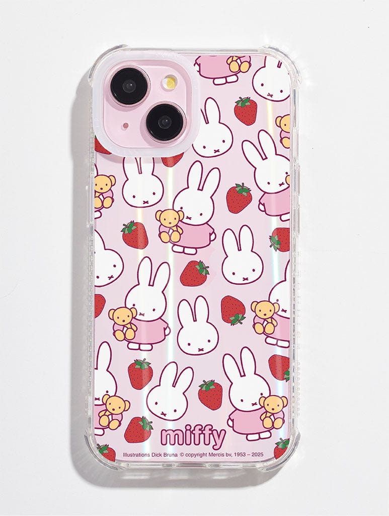 Miffy x Skinnydip Strawberry Shock iPhone Case Phone Cases Skinnydip London