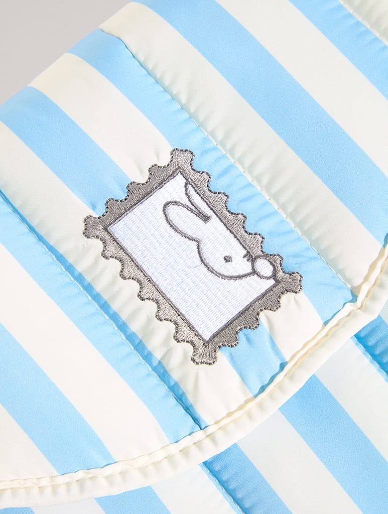 Miffy x Skinnydip Stripe Stamp Laptop Sleeve Laptop Cases Skinnydip London
