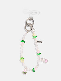 Miffy x Skinnydip Tulip Beaded Charm Phone Grips Skinnydip London