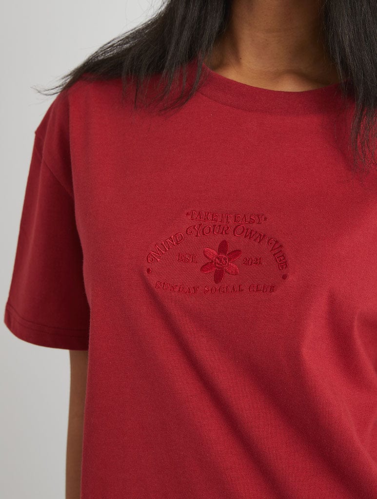 Mind Your Own Vibe T-Shirt Tops & T-Shirts Skinnydip London