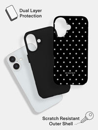 Mini Star Black Ultra Protective iPhone Case Phone Cases Skinnydip London