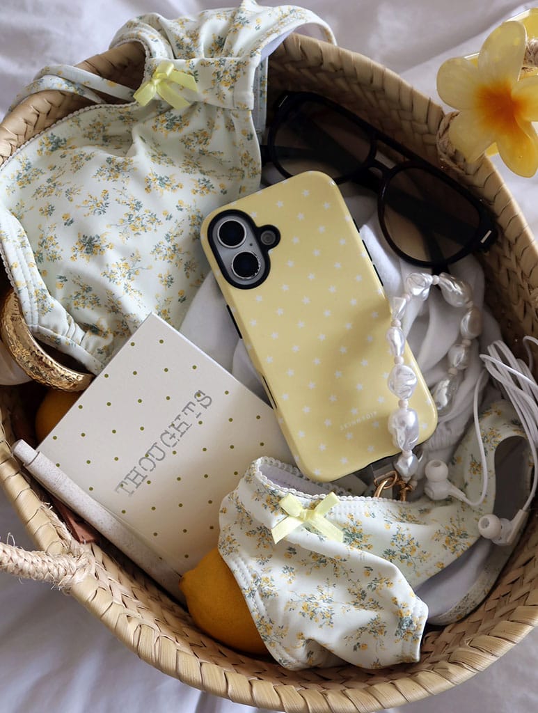 Mini Star Butter Yellow Ultra Protective iPhone Case Phone Cases Skinnydip London