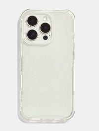Minimal Glitter Shock iPhone Case with Clear Camera Hole Phone Cases Skinnydip London