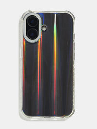 Minimal Subtle Holo Shock iPhone Case with Clear Camera Hole Phone Cases Skinnydip London