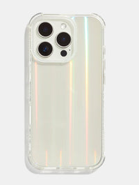 Minimal Subtle Holo Shock iPhone Case with Clear Camera Hole Phone Cases Skinnydip London