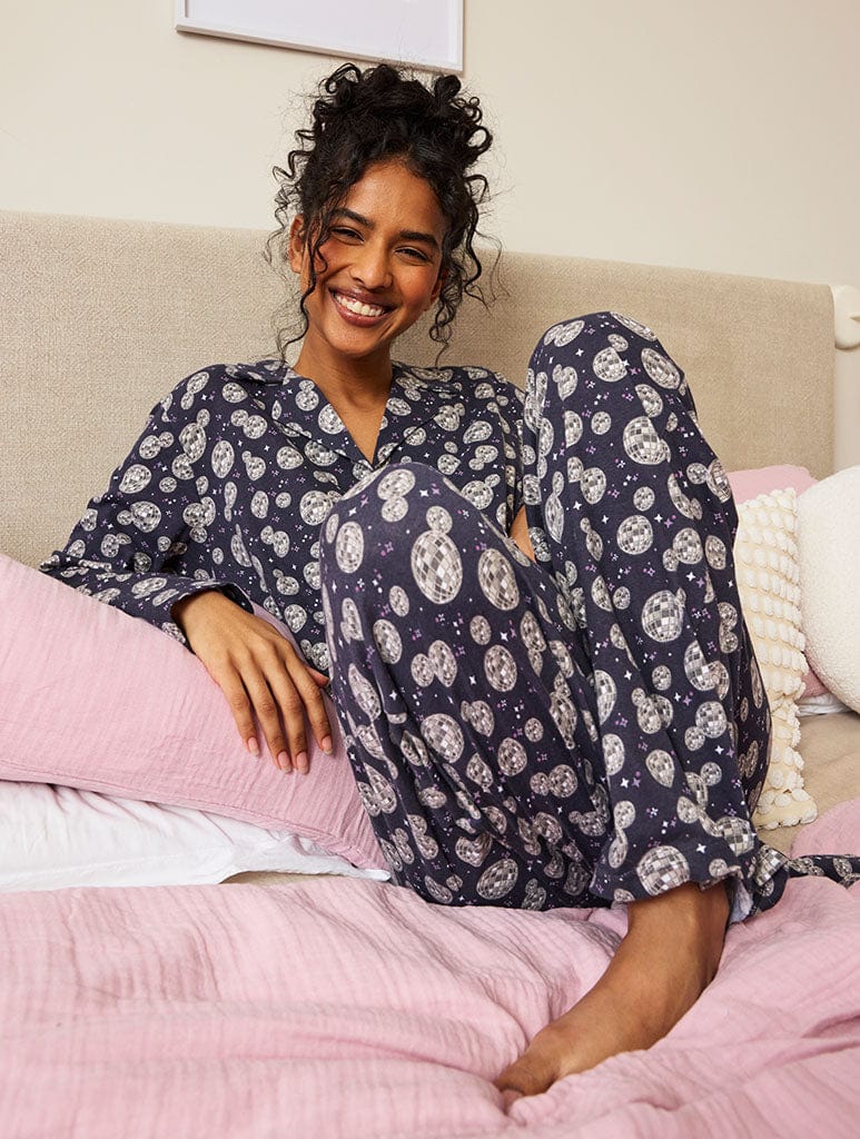 Mirror Ball Pyjama Set Lingerie & Nightwear Skinnydip London