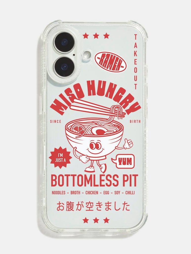 Miso Hungry Shock iPhone Case | Foodie Phone Cases Miso Hungry Shock iPhone Case | Foodie Phone Cases
