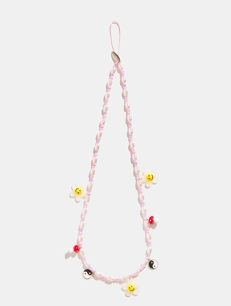 Mixed Charm Long Beaded Strap Phone Grips Skinnydip London