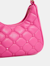 Miya Pink Studded Cross Body Bag Bags Skinnydip London