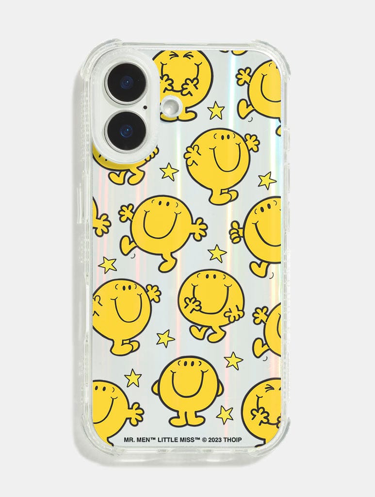 Mr Men and Little Miss x Skinnydip Mr Happy Shock iPhone Case Phone Cases Skinnydip London
