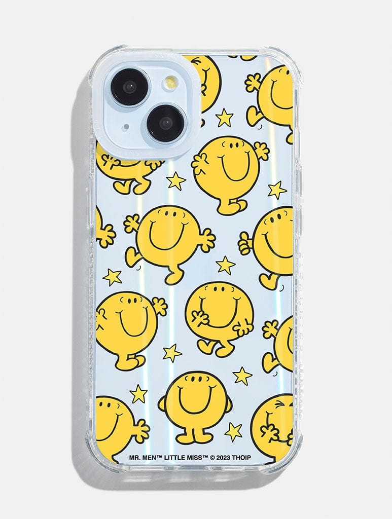 Mr Men and Little Miss x Skinnydip Mr Happy Shock iPhone Case