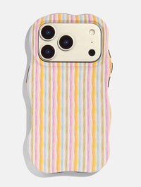 Multi Colour Stripe Ultra Protective iPhone Case Phone Cases Skinnydip London