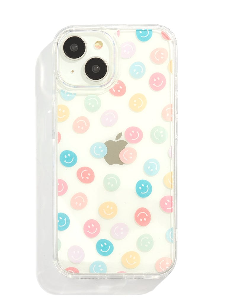 Multi Coloured Smile Face iPhone Case Phone Cases Custard London