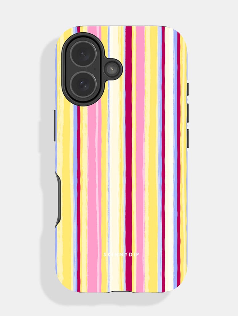 Multi Stripe Banana Split Ultra Protective iPhone Case Phone Cases Skinnydip London