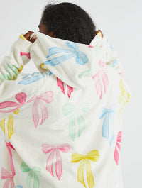 Multicolour Bow Blanket Hoodie Lingerie & Nightwear Skinnydip London