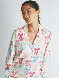 Multicolour Bow Pyjama Set Lingerie & Nightwear Skinnydip London