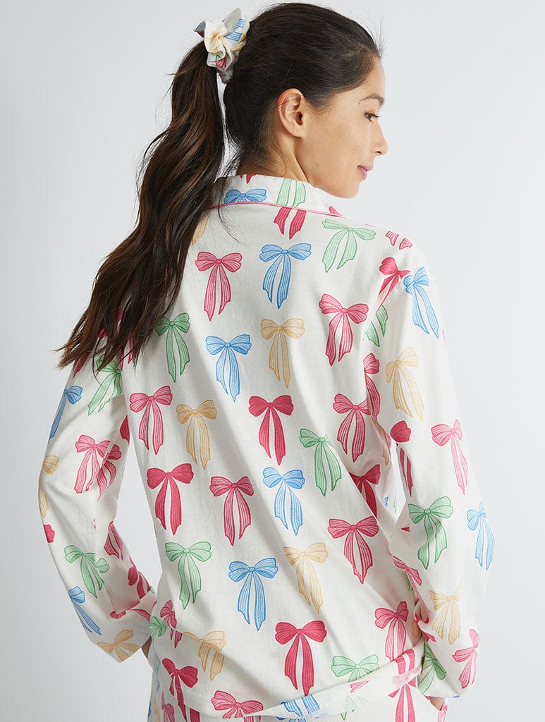 Multicolour Bow Pyjama Set Lingerie & Nightwear Skinnydip London