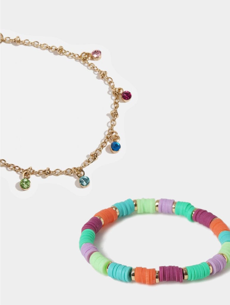 Mystery Bundle with Two Bracelets Jewellery Skinnydip London