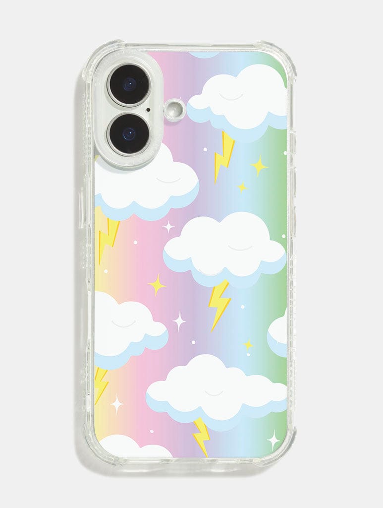 Nails Bab x Skinnydip Rainbow Storm Shock iPhone Case Phone Cases Skinnydip London