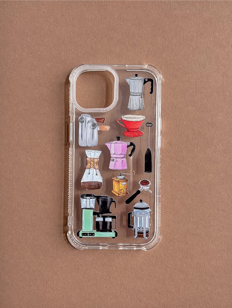 Natdraws x Skinnydip Coffee Shock iPhone Case Phone Cases Skinnydip London