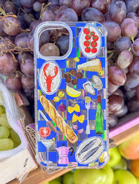 Natdraws x Skinnydip Foodie Shock iPhone Case Phone Cases Skinnydip London