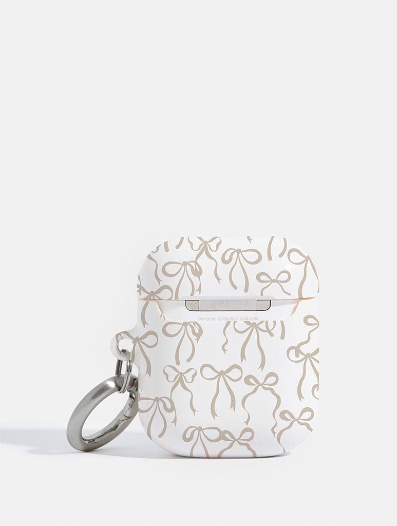Neutral Bows AirPods Case AirPods Cases Skinnydip London