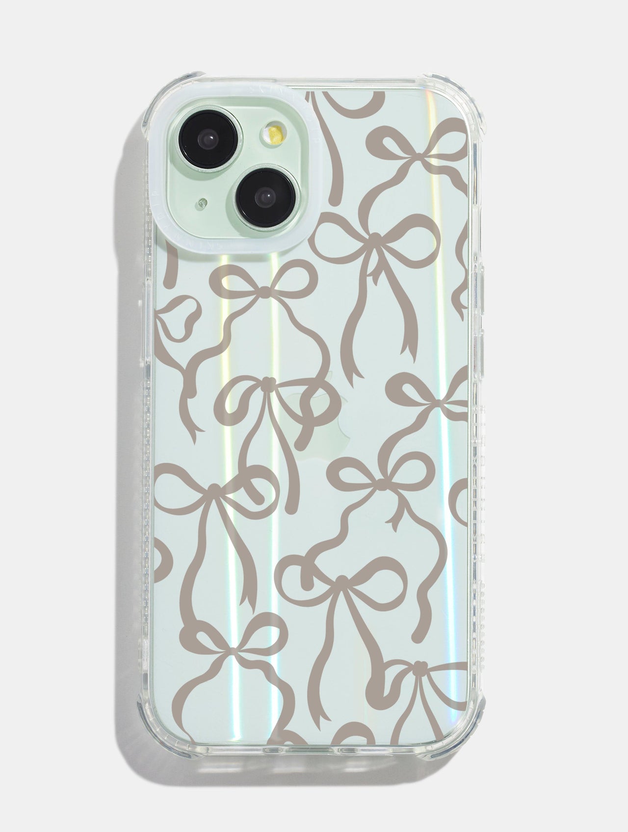 Neutral Bows Shock iPhone Case Phone Cases Skinnydip London