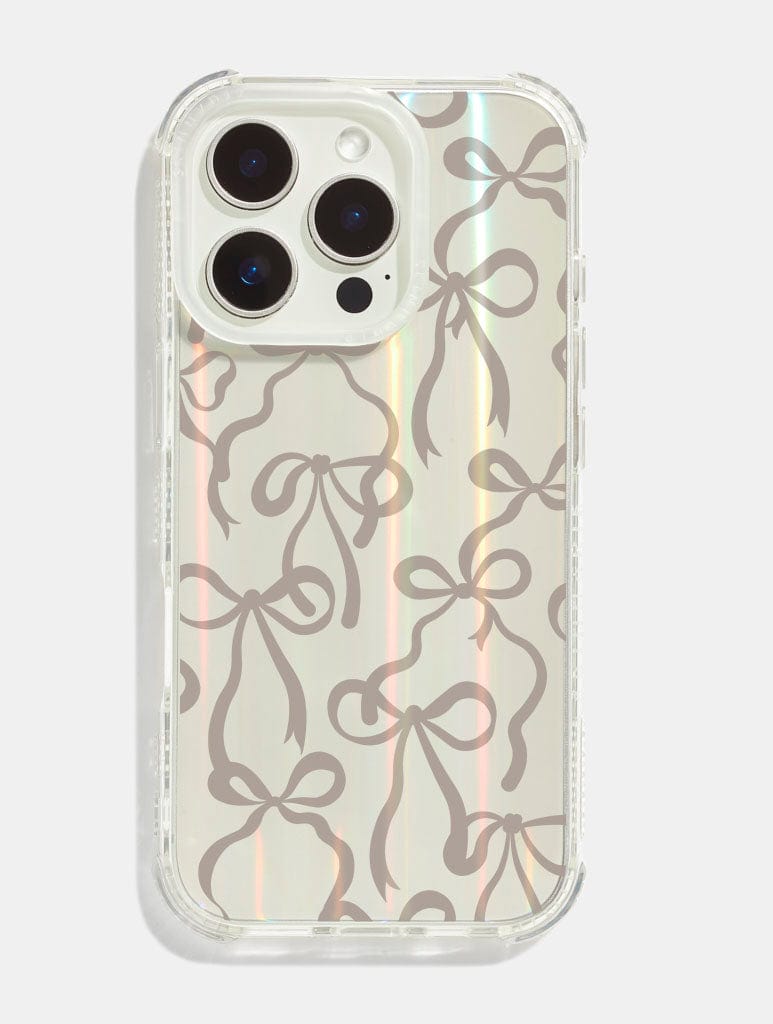 Neutral Bows Shock iPhone Case | Stylish iPhone Accessories Neutral Bows Shock iPhone Case | Stylish iPhone Accessories