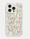 Neutral Bows Shock iPhone Case Phone Cases Skinnydip London